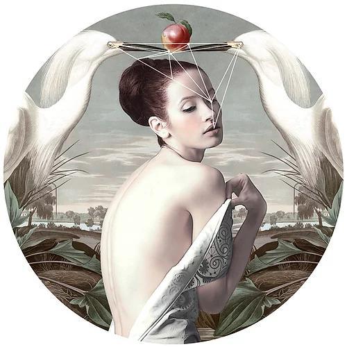 Heart and Tongue of Virtue - Framed by Alexandra Gallagher