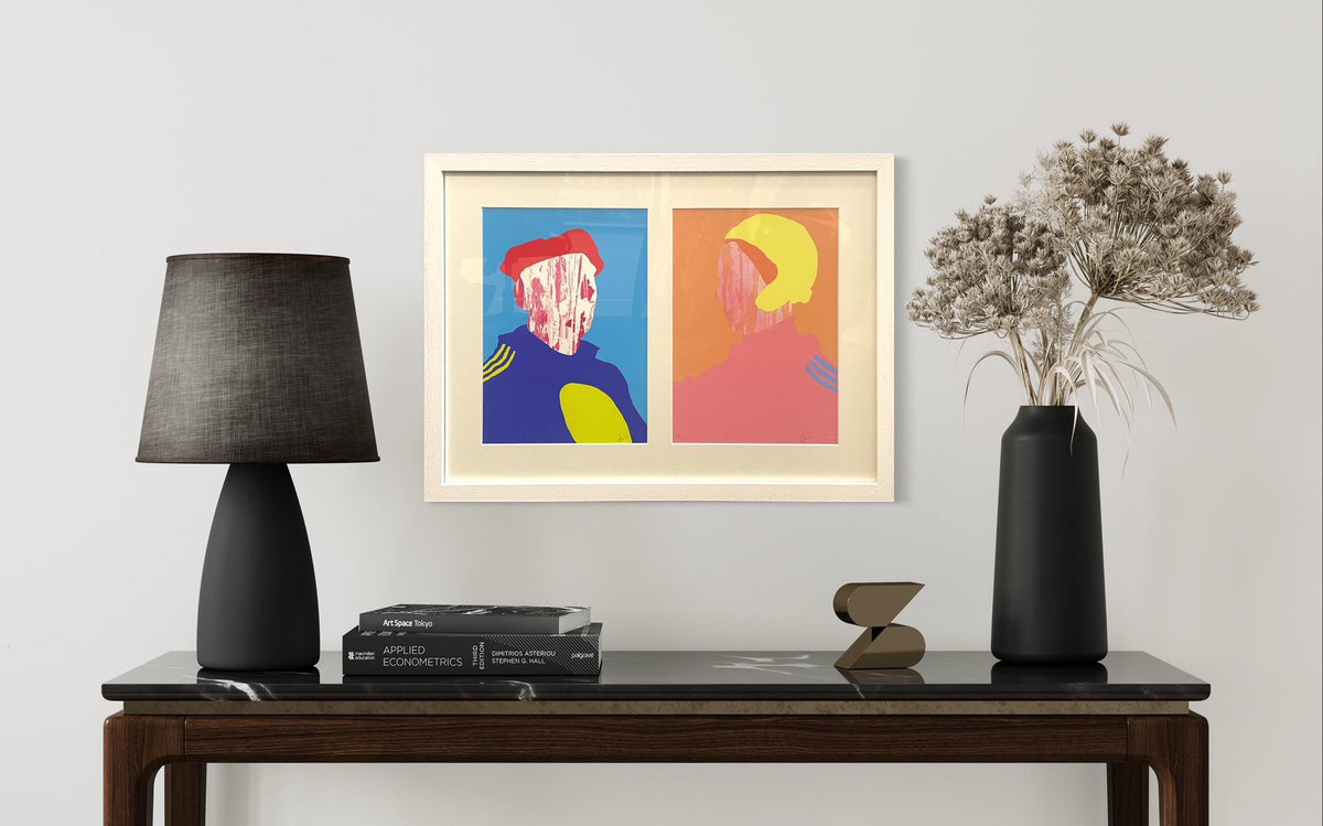 My King & My Queen Duel- Signed Limited Edition - Framed by Dan Cimmermann