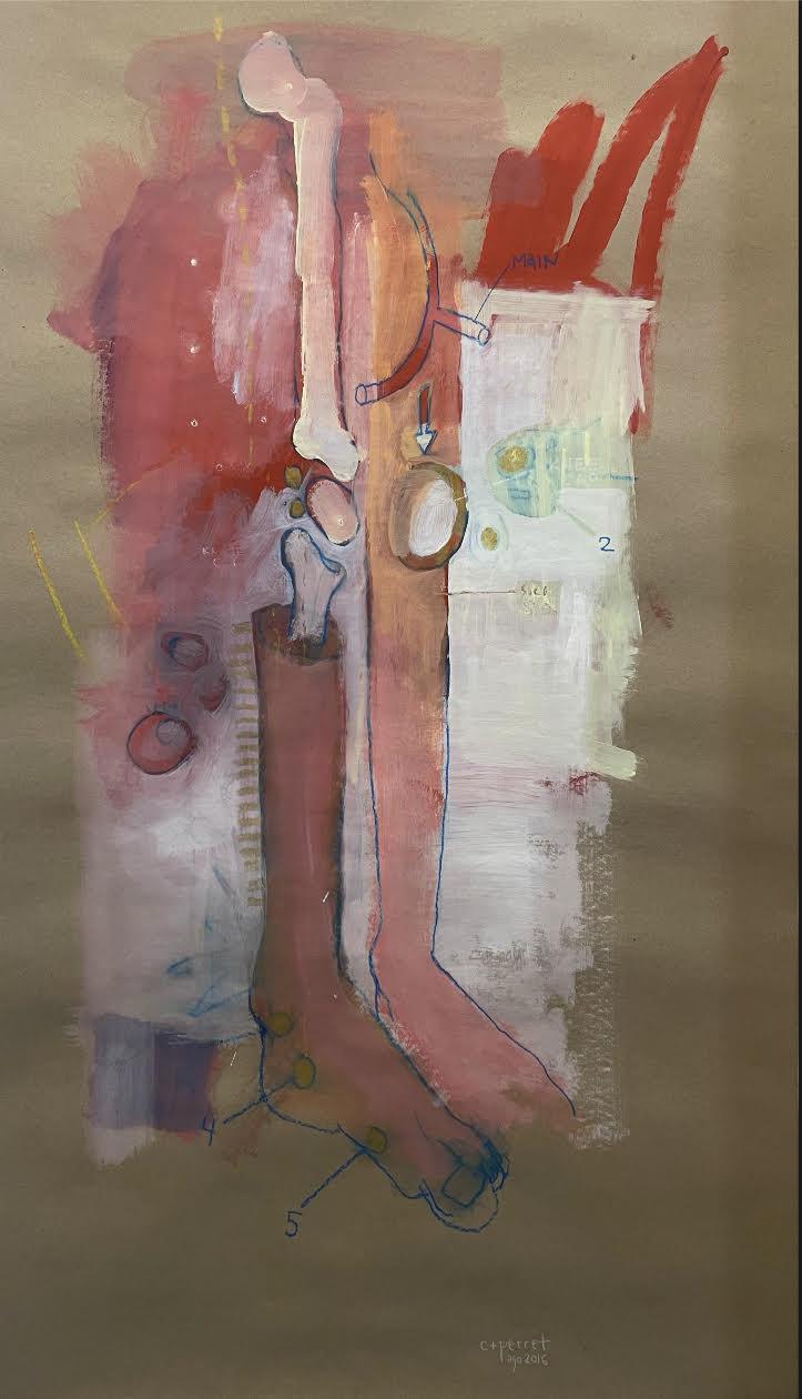 Two Left Legs by Cecile Perret