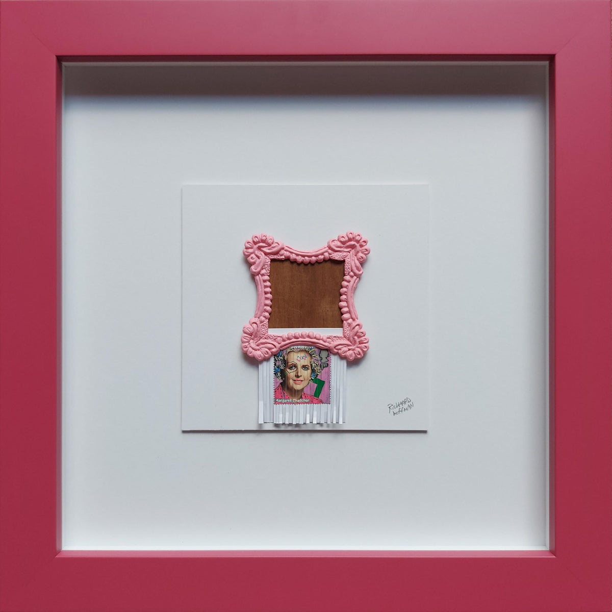 Barbie and Thatcher crossover - Stampsy 2 - Destruction of Weird Maggie - Framed by Richard Hoffman