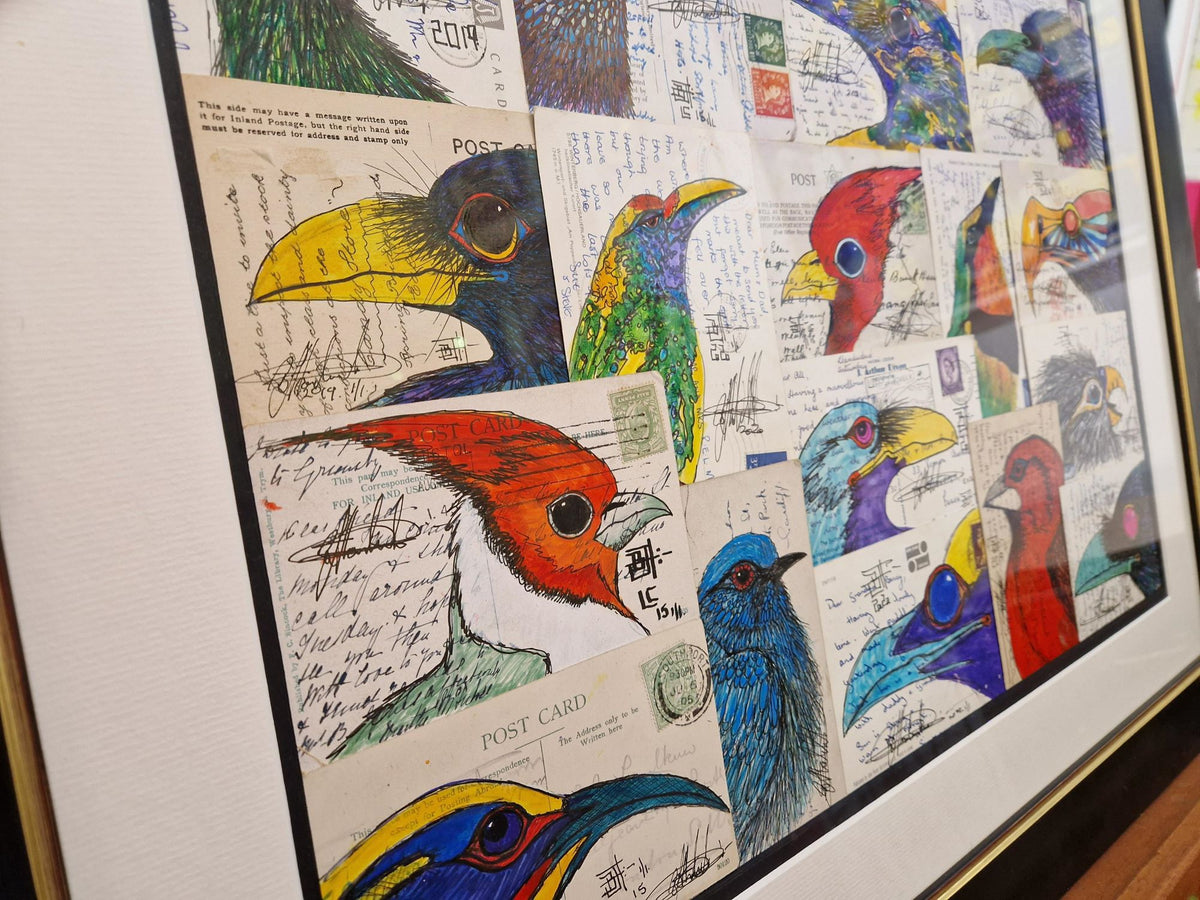 Birds of A Feather - Framed by Art of Protest Gallery