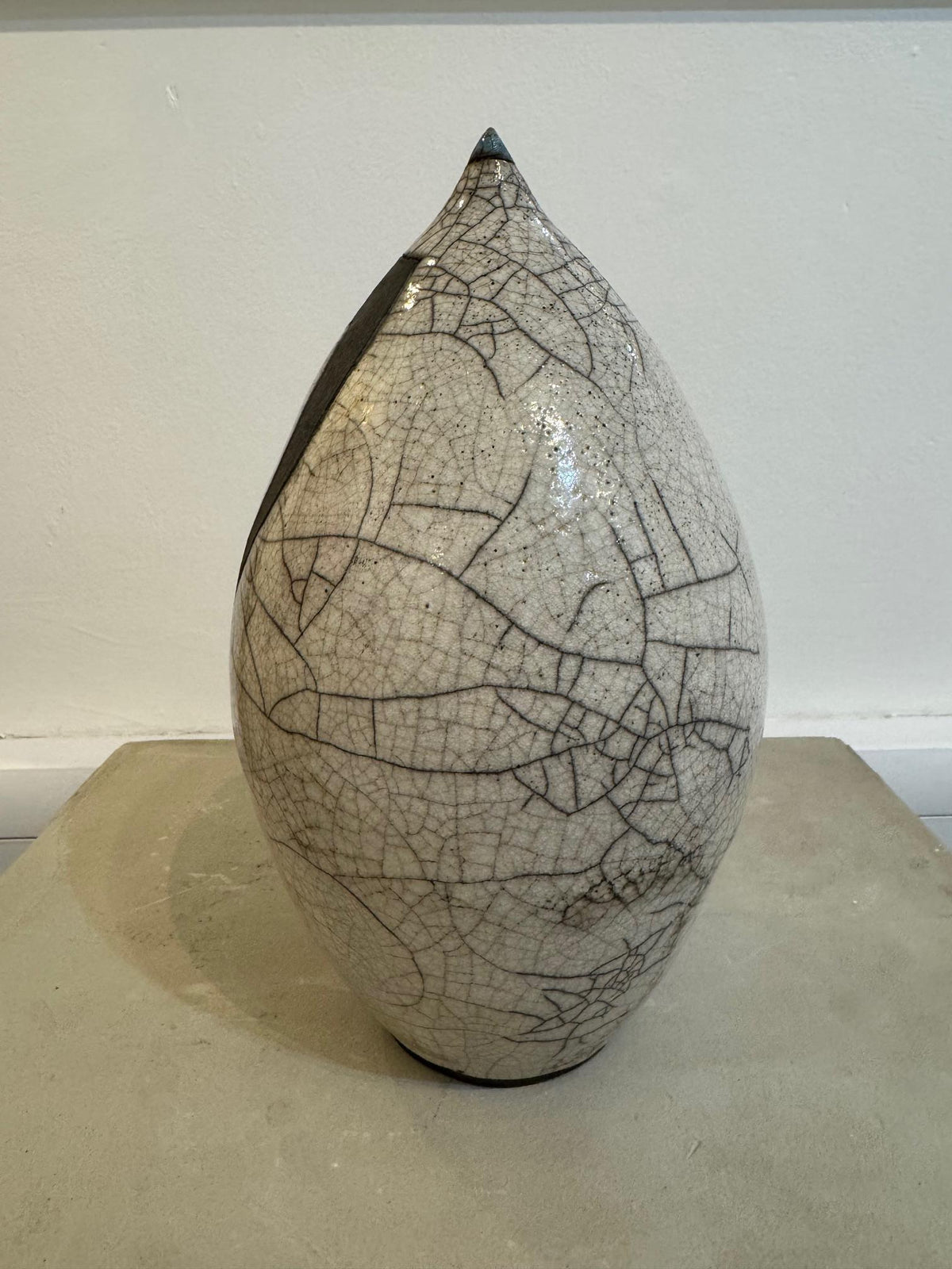 XL Raku Penguin by Art of Protest Gallery