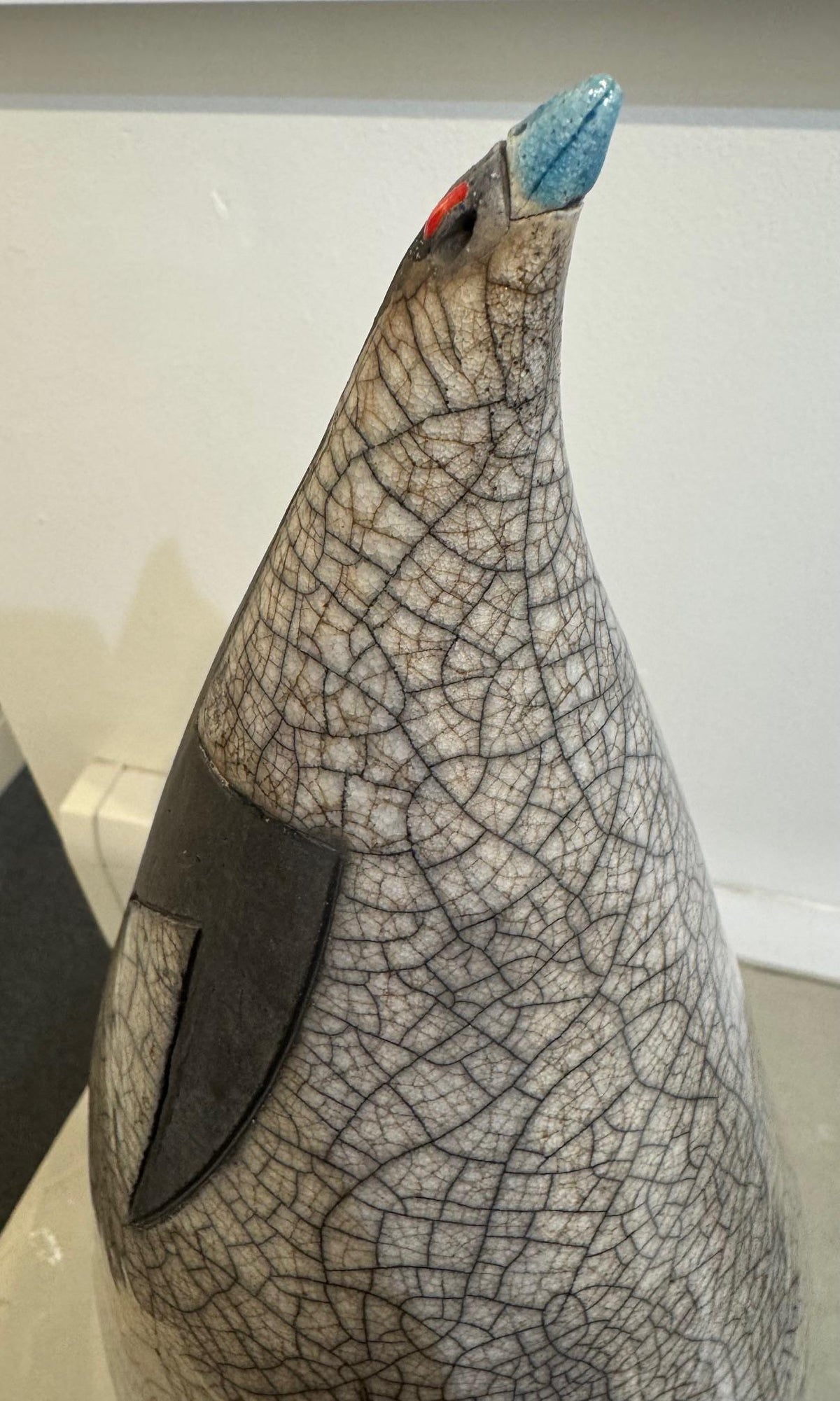 XXL Raku Penguin 1 by Art of Protest Gallery