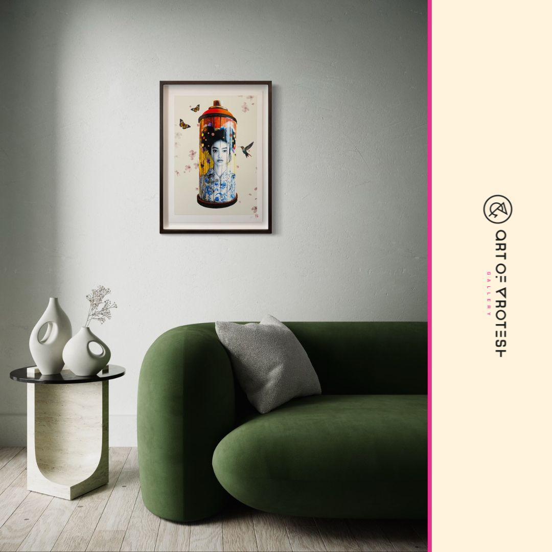Alchemy Urban Can - Framed by Gareth Tristan Evans