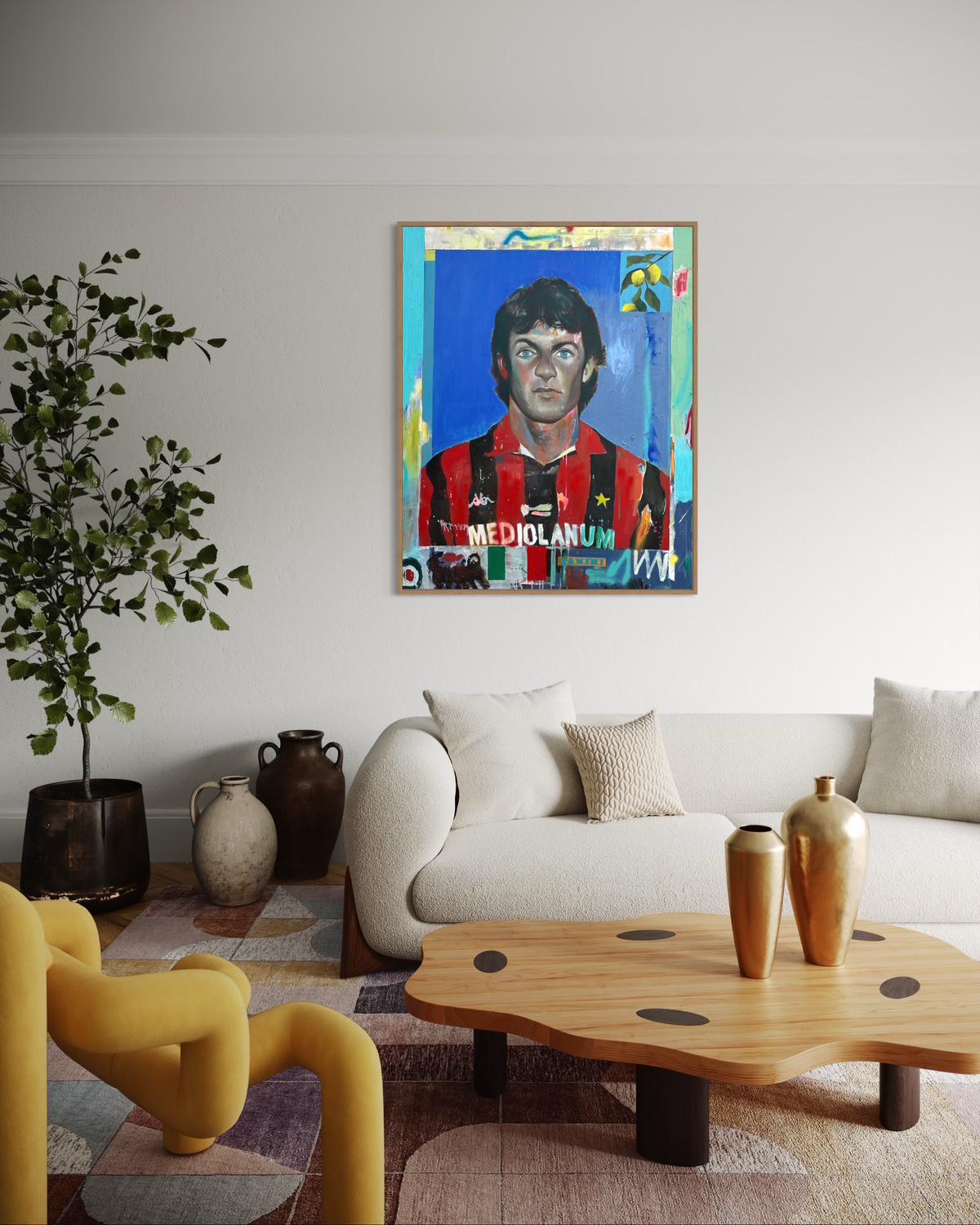 Paolo Maldini - Framed by Dan Cimmermann
