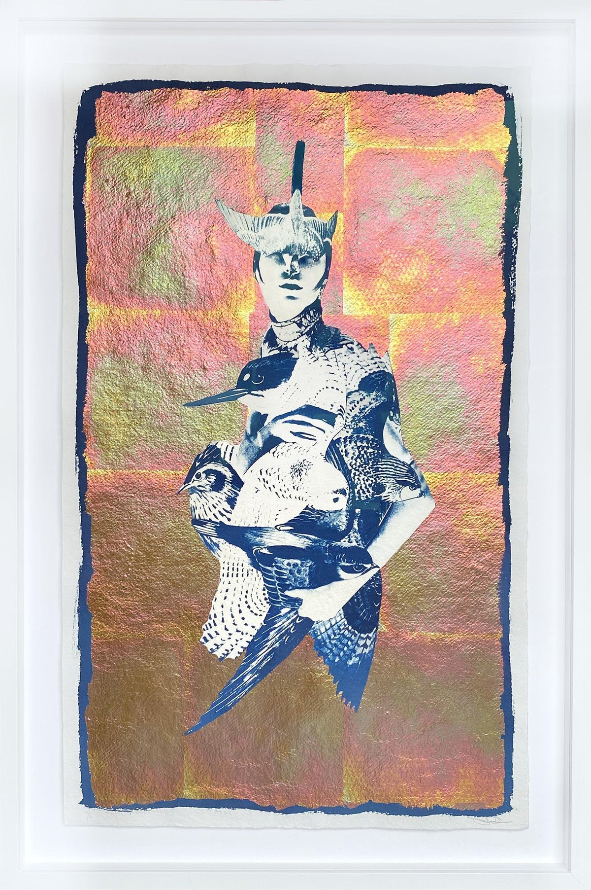 Amelia The Aviatress (Soaring Over The Santa Monica Sunset) - Framed by Chloe McCarrick
