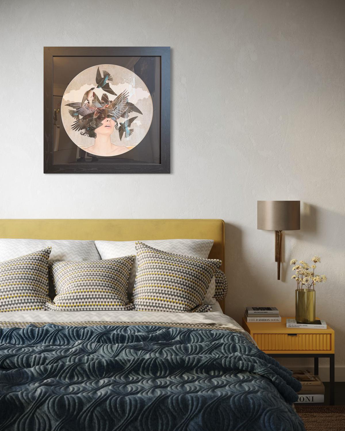 Swallow Blind - Framed by Alexandra Gallagher