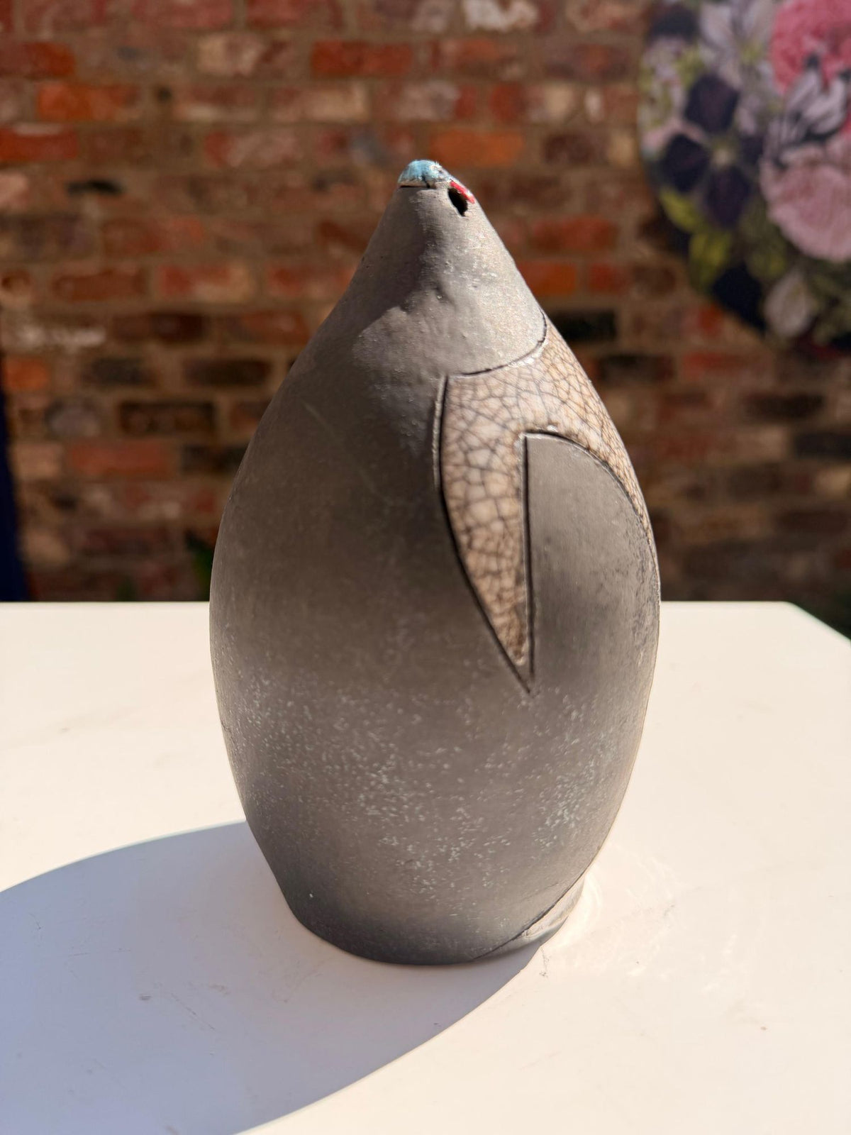 Medium Penguin (Glaze Back) by Art of Protest Gallery